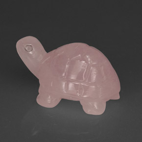 Quarzo rosa naturale rosa da 21,81 ct, trasparente, trasparente/traslucido