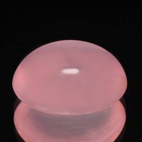 Quarzo rosa naturale rosa da 11,72 ct, trasparente, trasparente/traslucido