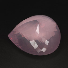 Quarzo rosa naturale rosa da 421,95 ct, trasparente, trasparente/traslucido