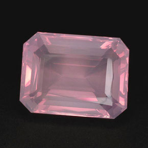 Quarzo rosa naturale rosa da 151,95 ct, trasparente, trasparente/traslucido