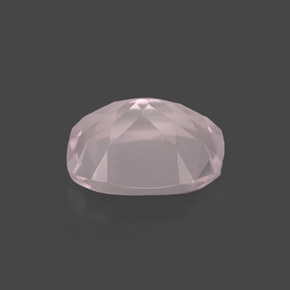 Quarzo rosa naturale rosa da 1,87 ct, trasparente, trasparente/traslucido