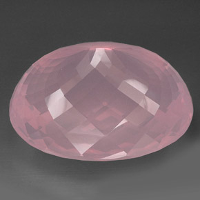 Quarzo rosa naturale rosa da 223,50 ct, trasparente, trasparente/traslucido