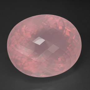 Quarzo rosa naturale rosa da 173,95 ct, trasparente, trasparente/traslucido