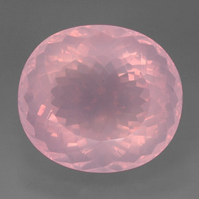 Quarzo rosa naturale rosa da 177,70 ct, trasparente, trasparente/traslucido