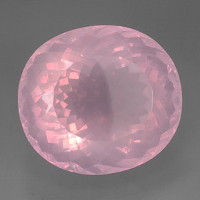 Quarzo rosa naturale rosa da 177,70 ct, trasparente, trasparente/traslucido
