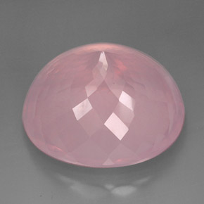 Quarzo rosa naturale rosa da 177,70 ct, trasparente, trasparente/traslucido