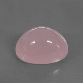 Quarzo rosa naturale rosa da 39,28 ct, trasparente, trasparente/traslucido