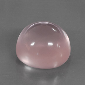 Quarzo rosa naturale rosa da 35,23 ct, trasparente, trasparente/traslucido