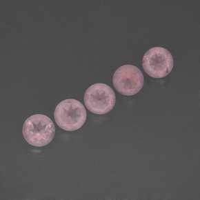 Quarzo rosa naturale rosa da  ct, trasparente, trasparente/traslucido