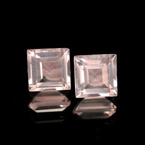 Quarzo rosa naturale rosa da  ct, trasparente, trasparente/traslucido