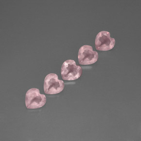 Quarzo rosa naturale rosa da  ct, trasparente, trasparente/traslucido