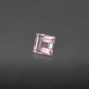 Quarzo rosa naturale rosa da 0,66 ct, trasparente, trasparente/traslucido