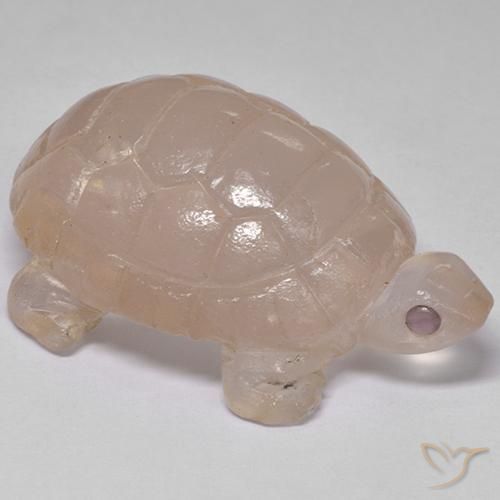 Quarzo rosa naturale rosa da 63,33 ct, forma fantasia, traslucido