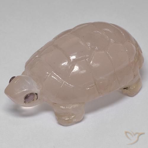 Quarzo rosa naturale rosa da 63,33 ct, forma fantasia, traslucido