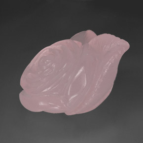 Quarzo rosa naturale rosa da 328,80 ct, trasparente, trasparente/traslucido