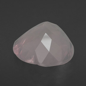 Quarzo rosa naturale rosa da 15,77 ct, trasparente, trasparente/traslucido
