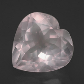 Quarzo rosa naturale rosa da 15,03 ct, trasparente, trasparente/traslucido