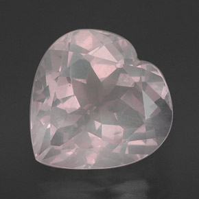 Quarzo rosa naturale rosa da 16,23 ct, trasparente, trasparente/traslucido
