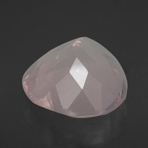 Quarzo rosa naturale rosa da 16,23 ct, trasparente, trasparente/traslucido