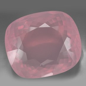 Quarzo rosa naturale rosa da 267,60 ct, trasparente, trasparente/traslucido