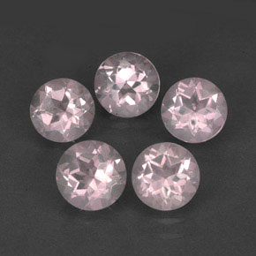 Quarzo rosa naturale rosa da  ct, trasparente, trasparente/traslucido