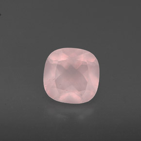 Quarzo rosa naturale rosa da 0,83 ct, trasparente, trasparente/traslucido