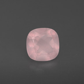 Quarzo rosa naturale rosa da 0,83 ct, trasparente, trasparente/traslucido