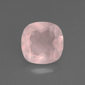 Quarzo rosa naturale rosa da 0,76 ct, trasparente, trasparente/traslucido