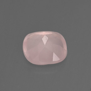 Quarzo rosa naturale rosa da 0,76 ct, trasparente, trasparente/traslucido