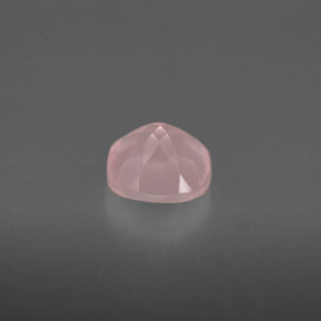 Quarzo rosa naturale rosa da 0,90 ct, trasparente, trasparente/traslucido