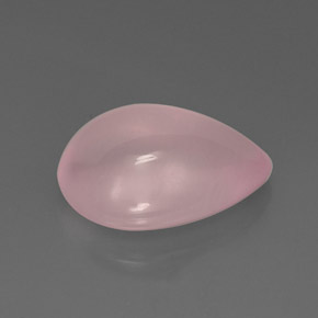 Quarzo rosa naturale rosa da 11,82 ct, trasparente, trasparente/traslucido