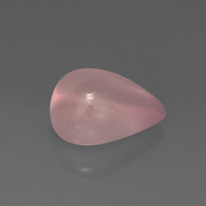 Quarzo rosa Rosa naturale da 9.46 ct, Trasparente, Trasparente/Traslucido