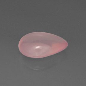 Quarzo rosa naturale rosa da 7,49 ct, trasparente, trasparente/traslucido