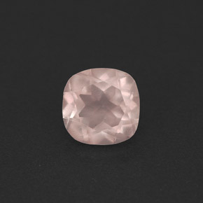 Quarzo rosa naturale rosa da 0,86 ct, trasparente, trasparente/traslucido