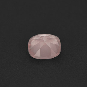 Quarzo rosa naturale rosa da 0,86 ct, trasparente, trasparente/traslucido