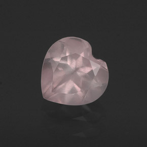Quarzo rosa naturale rosa da 0,71 ct, trasparente, trasparente/traslucido