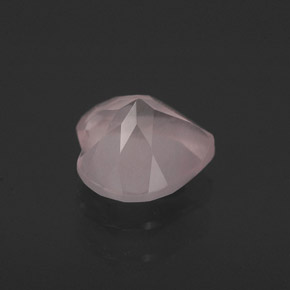 Quarzo rosa naturale rosa da 0,71 ct, trasparente, trasparente/traslucido