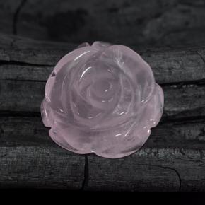 Quarzo rosa naturale rosa da 53,41 ct, forma fantasia, traslucido
