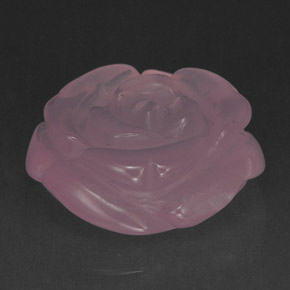 Quarzo rosa naturale rosa da 48,86 ct, trasparente, trasparente/traslucido