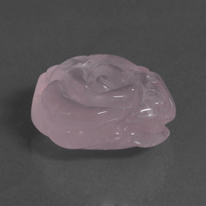 Quarzo rosa naturale rosa da 37,94 ct, forma fantasia, traslucido