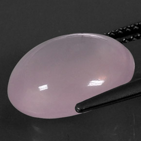 Quarzo rosa naturale rosa da 7,29 ct, trasparente, trasparente/traslucido