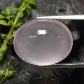 Quarzo rosa naturale rosa da 12,96 ct, trasparente, trasparente/traslucido