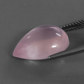 Quarzo rosa naturale rosa da 8,15 ct, trasparente, trasparente/traslucido