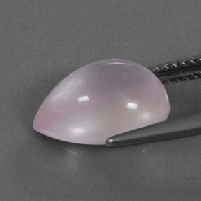 Quarzo rosa naturale rosa da 4,62 ct, trasparente, trasparente/traslucido