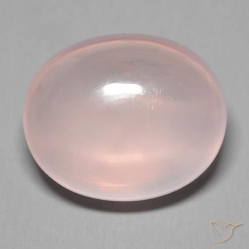 38.62ct Naturale Rosa chiaro Quarzo rosa, Ovale, Trasparente