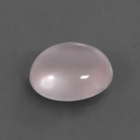 Quarzo rosa naturale rosa da 3,44 ct, trasparente, trasparente/traslucido