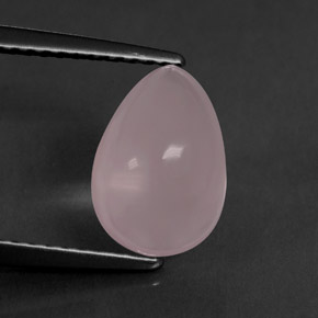 Quarzo rosa naturale rosa da 2,69 ct, trasparente, trasparente/traslucido