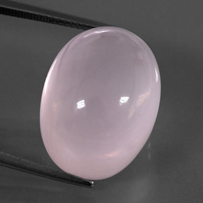Quarzo rosa naturale rosa da 32,52 ct, trasparente, trasparente/traslucido