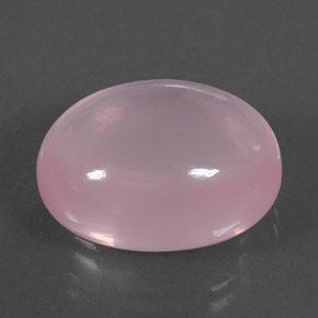 Quarzo rosa naturale rosa da 23,66 ct, trasparente, trasparente/traslucido