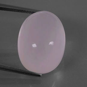 Quarzo rosa naturale rosa da 31,22 ct, trasparente, trasparente/traslucido